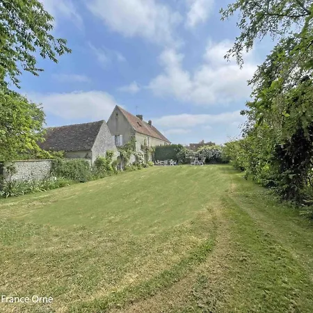 Maison De Caractere Avec Jardin, Proche D'argentan, Ideale Pour Peche Et Detente En Campagne - Fr-1-497-131 Sarceaux