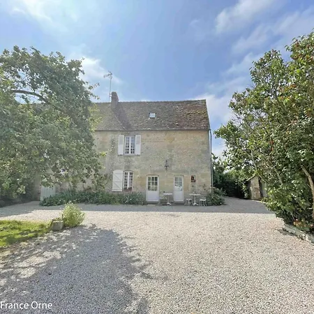 Maison Chaleureuse Aux Portes D'argentan - 9 Pers. - Fr-1-497-131 בית כפרי Sarceaux