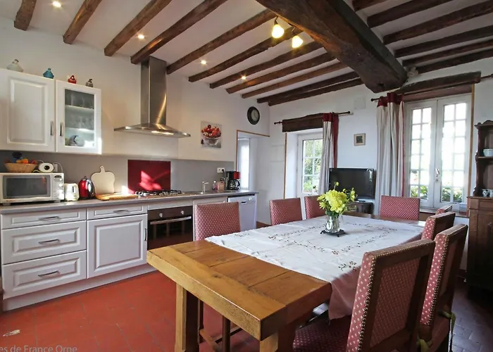 Maison Chaleureuse Aux Portes D'argentan - 9 Pers. - Fr-1-497-131 度假居 Sarceaux